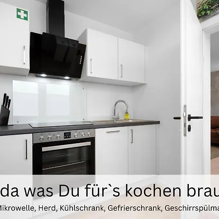 شقة Urban Jungle Industrial Parkplatz Balkon Business دريش