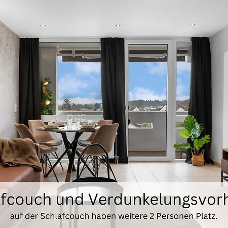 شقة Urban Jungle Industrial Parkplatz Balkon Business دريش