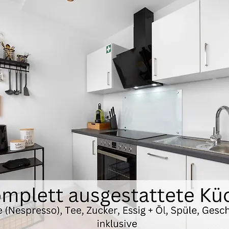 Daire Urban Jungle Industrial Parkplatz Balkon Business *