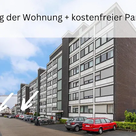 شقة Urban Jungle Industrial Parkplatz Balkon Business